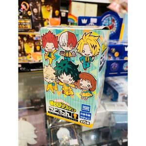Nitotan My Hero Academia Party Time Rubber Mascot Keychain